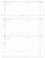 Burgundy Safety High Security 3 Per Page Laser Checks | L3CHS-US