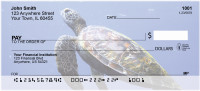 Sea Turtles Under Water Personal Checks | ANK-72
