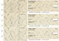 Iron Multi-Purpose Hourly Voucher Business Checks | BU3-7CDS18-MPH