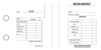 Architect Multi-Purpose Salary Voucher Business Checks | BU3-7CDS27-MPS