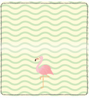 Wading Flamingos Leather Cover | CDP-ANI011