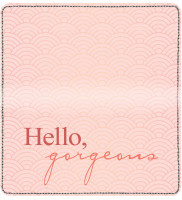 Hello, Gorgeous Leather Cover | CDP-LOV21