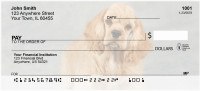 Cuddly Cocker Puppies Personal Checks | DOG-66