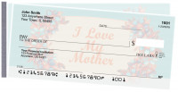 Mother's Day Side Tear Personal Checks | STLOV-25