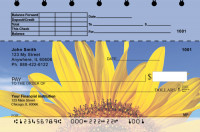 Sunflowers Top Stub Personal Checks  | TSNAT-08