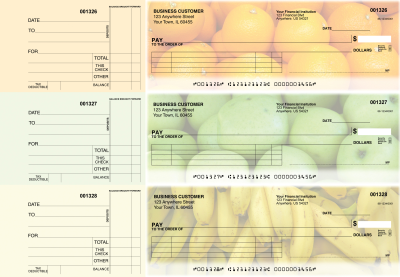 Fruit Itemized Payment Business Checks | BU3-CDS03-IPR