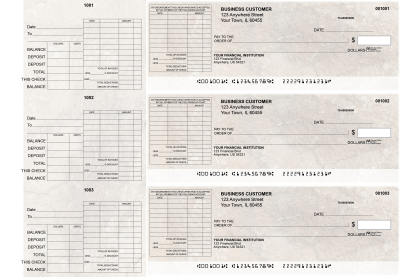Granite General Itemized Invoice Business Checks | BU3-CDS16-GII
