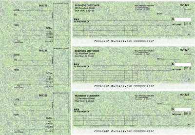 Grassy Itemized Payment Business Checks | BU3-CDS17-IPR