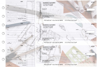 Architect Itemized Counter Signature Business Checks | BU3-CDS27-ICS