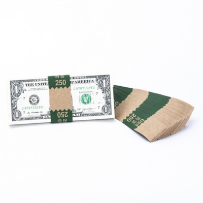 Natural Saw-Tooth $250 Currency Bands | CBKN-005