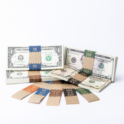 Natural Saw-Tooth Color-Coded Low Dollar Currency Band Set | CBKN-012