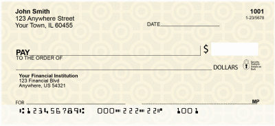 Colorful Circles Personal Checks | CCS-07