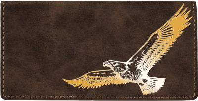 Soaring Eagle Engraved Leather Cover | CLE-00010