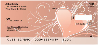 Twisted Hearts Personal Checks | LOV-16