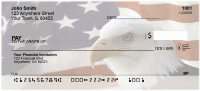 Soaring Over America Personal Checks | PAT-08