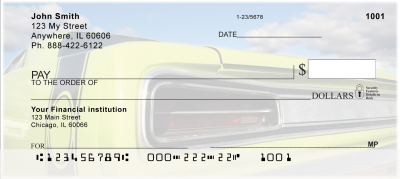 Classic Rides Personal Checks | TRA-04