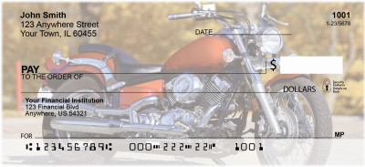 Cruising Motorcycles Personal Checks | TRA-A9