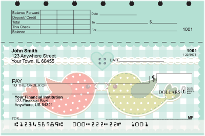 Birds of a Feather Top Stub Checks | TSANI-022