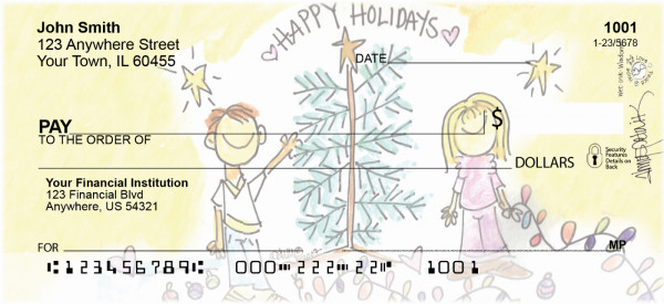 Happy Holidays: Tree by Amy S. Petrik | AMY-06
