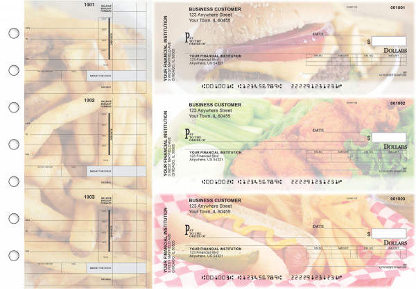 American Cuisine Invoice Business Checks | BU3-CDS01-INV