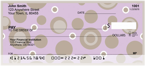 Fun Bubbles Personal Checks | CCS-10