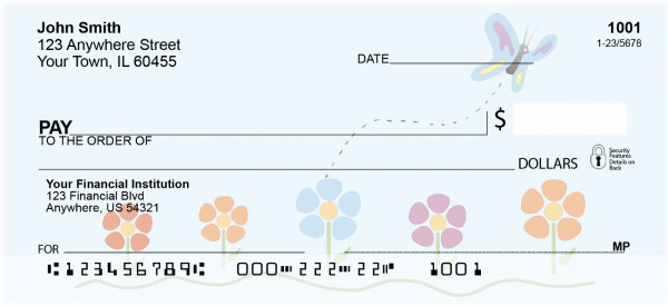 Spring Bees Personal Checks | CCS-27