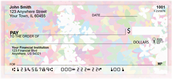 Butterfly Dreams Personal Checks | CCS-44