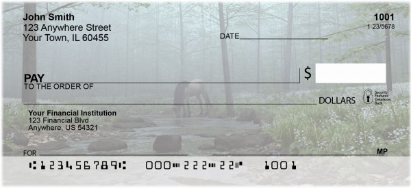 Horses in the Mist Personal Checks | CCS-61
